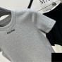 MIU MIU Seamless mélange T-shirt