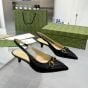 Gucci Women's Horsebit slingback pump
