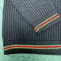 Gucci Ajour cotton knit cardigan with Web