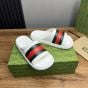 Gucci Men's Web slide sandal