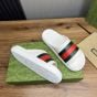 Gucci Men's Web slide sandal