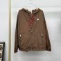 MIU MIU Technical fabric hoodie jacket