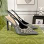 Gucci Women's pump with crystal chain