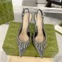 Gucci Women's pump with crystal chain