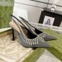 Gucci Women's pump with crystal chain