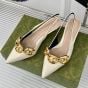 Women's slingback with Gucci Marina Chain