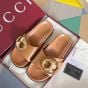 Women's Gucci Marina chain slide sandal