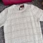 Gucci Wool and lamé check jacquard top