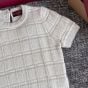 Gucci Wool and lamé check jacquard top