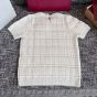 Gucci Wool and lamé check jacquard top