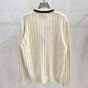 Gucci Knit cotton V-neck cardigan with Web