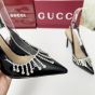 Gucci Women's pump with crystal chain