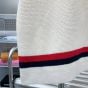 Gucci Knit cotton polo T-shirt with Web