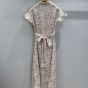 MIU MIU Long crêpe de Chine dress