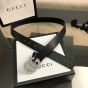 Gucci GG Marmont wide belt with crystals