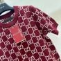 Gucci Reversible GG wool jacquard top