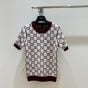 Gucci Reversible GG wool jacquard top