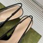 Women's slingback with Gucci Marina Chain