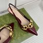 Women's slingback with Gucci Marina Chain