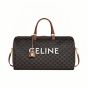 LARGE VOYAGE BAG IN TRIOMPHE CANVAS WITH CELINE PRINT