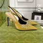 Gucci Women's pump with crystal chain