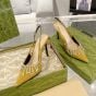 Gucci Women's pump with crystal chain