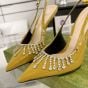 Gucci Women's pump with crystal chain