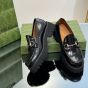 Gucci Women's lug sole loafer with Horsebit