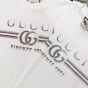 Cotton jersey T-shirt with Gucci print