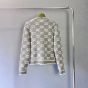 Gucci GG wool bouclé jacquard cardigan