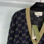 Gucci GG cotton lamé cardigan