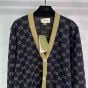 Gucci GG cotton lamé cardigan