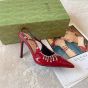 Gucci Women's pump with crystal chain
