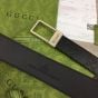 Gucci GG belt with rectangular buckle