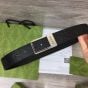 Gucci GG belt with rectangular buckle