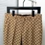 Gucci GG linen blend canvas pants