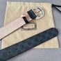 Gucci GG belt with Interlocking G buckle