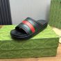 Gucci Men's Web slide sandal