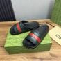 Gucci Men's Web slide sandal