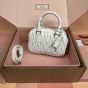 MIU MIU Arcadie matelassé nappa leather bag