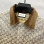 Gucci Embossed GG canvas jacket with crystals