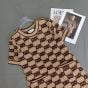 Gucci GG wool bouclé jacquard dress