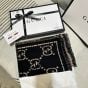 Gucci Check GG wool scarf