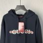 Gucci Printed cotton jersey hooded sweatshirt