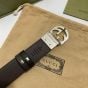 Reversible Gucci Signature belt