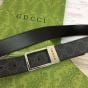 Gucci GG belt with rectangular buckle