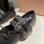 MIU MIU Nappa and calf leather ballerinas