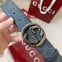Gucci GG belt with Interlocking G buckle