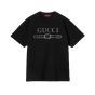 Gucci Embroidered cotton jersey T-shirt