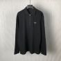 Prada Long-sleeved piqué and Re-Nylon polo shirt